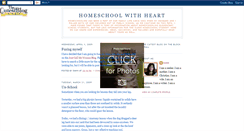 Desktop Screenshot of homeschoolwithheart.blogspot.com