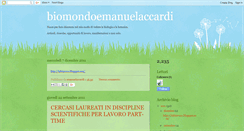 Desktop Screenshot of biomondoemanuelaccardi.blogspot.com