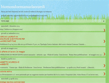 Tablet Screenshot of biomondoemanuelaccardi.blogspot.com