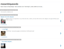 Tablet Screenshot of mozambiqueando.blogspot.com