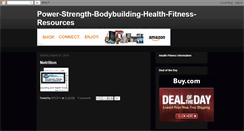 Desktop Screenshot of healthfitbodytools.blogspot.com