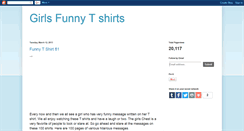 Desktop Screenshot of girlsfunnytshirts.blogspot.com