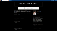 Desktop Screenshot of ericwiltsherinvision.blogspot.com