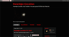 Desktop Screenshot of karanligincocuklari.blogspot.com