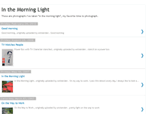 Tablet Screenshot of inthemorninglight.blogspot.com