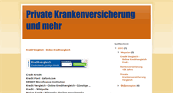 Desktop Screenshot of krankenversicherung9.blogspot.com