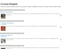 Tablet Screenshot of coracaorasgadoexerciciospoeticos.blogspot.com