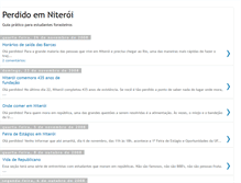 Tablet Screenshot of perdidoemniteroi.blogspot.com
