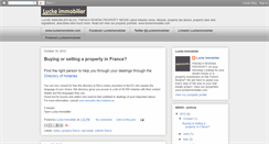 Desktop Screenshot of lucke-immobilier.blogspot.com