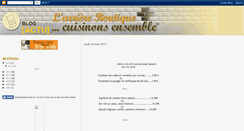 Desktop Screenshot of cuisinons-ensemble.blogspot.com