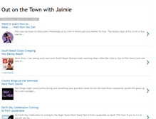 Tablet Screenshot of outonthetownwithjaimie.blogspot.com