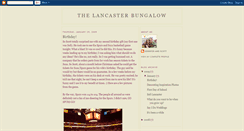 Desktop Screenshot of lancasterbungalow.blogspot.com