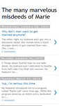 Mobile Screenshot of mariemines.blogspot.com