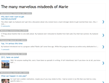 Tablet Screenshot of mariemines.blogspot.com