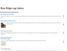 Tablet Screenshot of blueridge-logcabins.blogspot.com