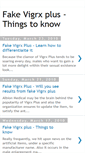 Mobile Screenshot of fake-vigrx-plus.blogspot.com