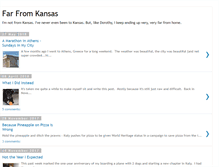 Tablet Screenshot of farfromkansas.blogspot.com