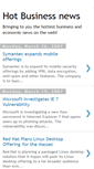 Mobile Screenshot of hotbusinessnews.blogspot.com