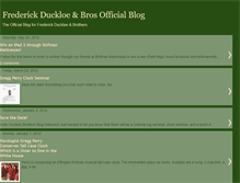 Tablet Screenshot of duckloe.blogspot.com