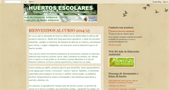 Desktop Screenshot of huertosescolarespozuelo.blogspot.com