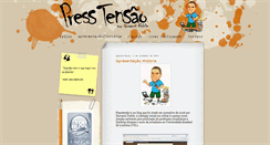 Desktop Screenshot of presstensao.blogspot.com