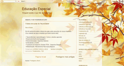 Desktop Screenshot of educacaoespecialrj.blogspot.com