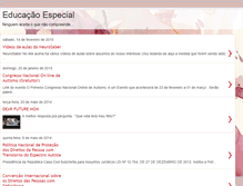 Tablet Screenshot of educacaoespecialrj.blogspot.com