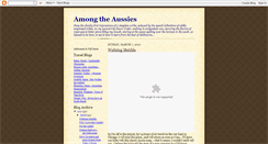 Desktop Screenshot of amongtheaussies.blogspot.com