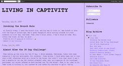 Desktop Screenshot of livinincaptivity.blogspot.com