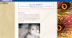 Desktop Screenshot of elliemarynwalter.blogspot.com