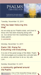 Mobile Screenshot of calvinpsalmstudy.blogspot.com