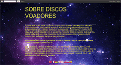 Desktop Screenshot of dosdiscosvoadores.blogspot.com
