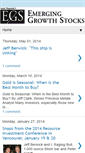 Mobile Screenshot of emerginggrowthstocks.blogspot.com