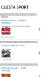 Mobile Screenshot of cuestasport.blogspot.com