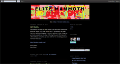 Desktop Screenshot of elitemammoth.blogspot.com