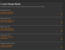 Tablet Screenshot of mylovehousemusic.blogspot.com