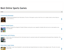 Tablet Screenshot of fungamessports.blogspot.com