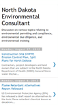 Mobile Screenshot of northdakotaenvironmentalconsultant.blogspot.com