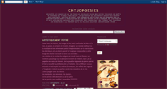 Desktop Screenshot of chtjopoete.blogspot.com
