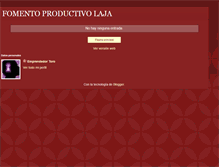 Tablet Screenshot of fomentoproductivo-laja.blogspot.com