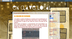 Desktop Screenshot of enclavelocal.blogspot.com