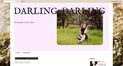 Desktop Screenshot of darlingbluedarling.blogspot.com