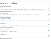 Tablet Screenshot of loveis-islove.blogspot.com