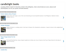 Tablet Screenshot of candlelightbooks.blogspot.com