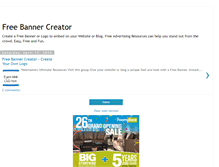 Tablet Screenshot of freebannercreator.blogspot.com