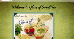 Desktop Screenshot of glassofsweettea.blogspot.com