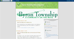 Desktop Screenshot of byrontownship.blogspot.com