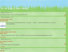 Tablet Screenshot of barnbuddyguide.blogspot.com