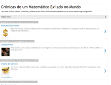 Tablet Screenshot of exiladonomundo.blogspot.com