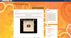 Desktop Screenshot of duncanites.blogspot.com